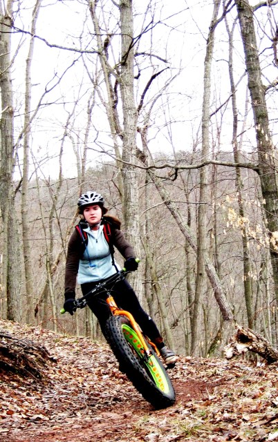 March 17. Allegrippis Trails, Raystown Lake, PA. Photo by Evan Gross.