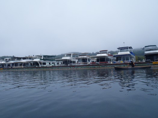 Houseboat row.