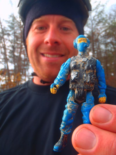 Jeff finds "lake treasure" and a new little friend.