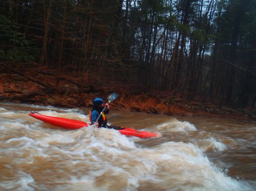 Tony in a surf wave.