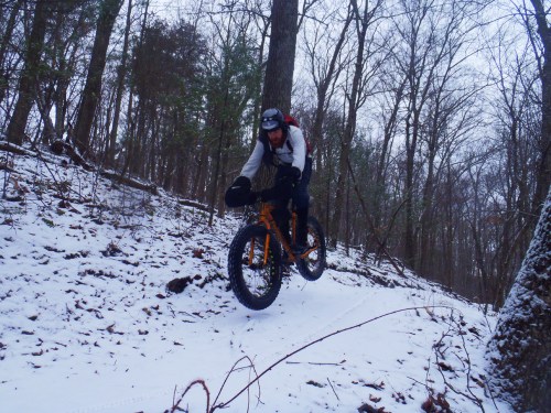 Ev gets air down Osprey.