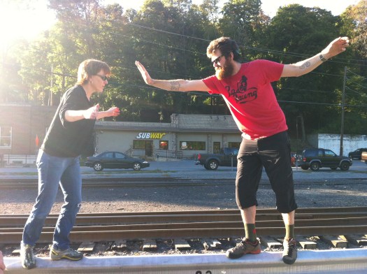 This partially encompasses the "getting weird" aspect of the weekend.