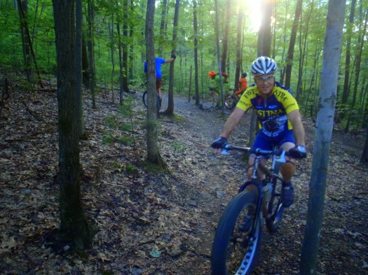 After a hiatus of several months, Wednesday night rides were reinstated. 