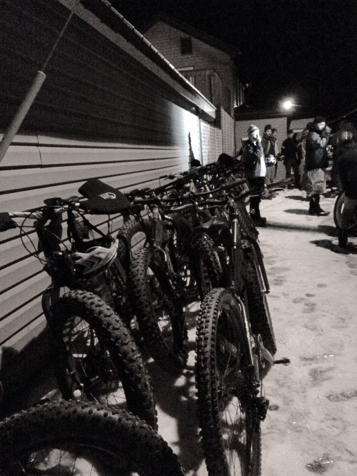 Fat bike invasion.
