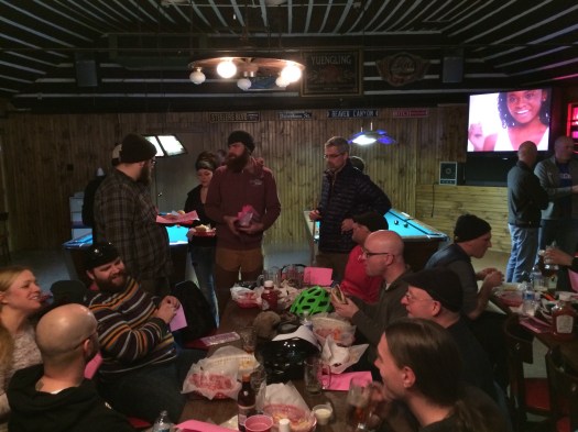 The course is unveiled.